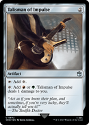 Talisman of Impulse (Surge Foil) (WHO-842) [Doctor Who] Foil