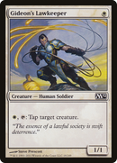 Gideon's Lawkeeper (M12-018) [Magic 2012] Foil