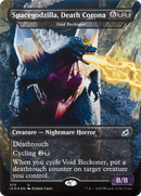 Spacegodzilla, Death Corona - Void Beckoner (IKO-373) (Borderless) [Ikoria: Lair of Behemoths] Foil