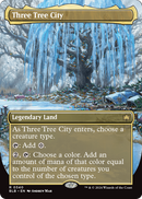 Three Tree City (Borderless) (BLB-340) [Bloomburrow]