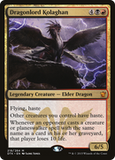 Dragonlord Kolaghan (DTK-218) [Dragons of Tarkir] Foil