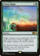 Primal Might (M21-197) [Core Set 2021] Foil
