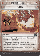 Fling (OTP-024) (Showcase) (Borderless) [Breaking News] Foil