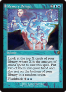 Memory Deluge (Retro Frame) (INR-361) [Innistrad Remastered]