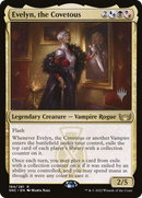 Evelyn, the Covetous (PPSNC-184) [Promo Pack: Streets of New Capenna Promos] Foil