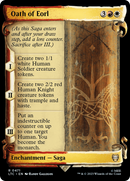 Oath of Eorl (Showcase Scrolls) (LTC-471) [Tales of Middle-earth Commander] Foil