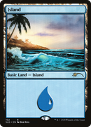 Island (SLD-102) (Bob Ross) [Secret Lair Drop] Foil