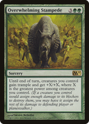 Overwhelming Stampede (M11-189) [Magic 2011] Foil