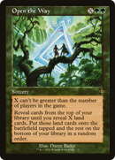 Open the Way (Retro Frame) (MAT-073) (Showcase) [March of the Machine: The Aftermath]