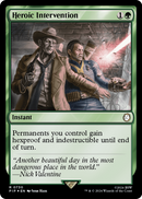 Heroic Intervention (Surge Foil) (PIP-730) [Fallout] Foil