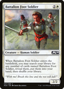 Battalion Foot Soldier (M20-007) [Core Set 2020] Foil