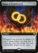 Rings of Brighthearth (Extended Art) (CMR-698) [Commander Legends] Foil
