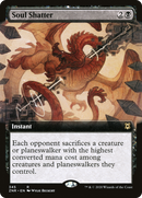 Soul Shatter (Extended Art) (ZNR-345) [Zendikar Rising] Foil