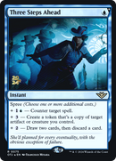 Three Steps Ahead (PRE-075) [Outlaws of Thunder Junction Promos] Foil