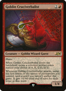 Goblin Cruciverbalist (Galaxy Foil) (UNF-396) [Unfinity] Foil