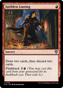 Faithless Looting (OTC-165) [Outlaws of Thunder Junction Commander]