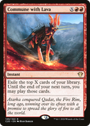 Commune with Lava (C20-149) [Commander 2020]
