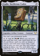 Codie, Vociferous Codex (PPSTX-253P) [Promo Pack: Strixhaven: School of Mages Promos] Foil