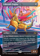 Lifecraft Engine (Borderless) (DFT-329) [Aetherdrift] Foil