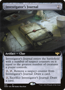 Investigator's Journal (Extended Art) (VOW-396) [Innistrad: Crimson Vow] Foil
