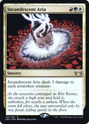 Incandescent Aria (PRE-192) [Streets of New Capenna Promos] Foil
