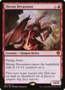 Shivan Devastator (DMU-143) [Dominaria United] Foil