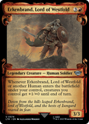 Erkenbrand, Lord of Westfold (Showcase Scrolls) (LTR-574) [The Lord of the Rings: Tales of Middle-earth] Foil