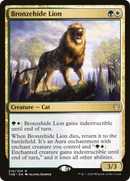Bronzehide Lion (PPTHB-210P) [Promo Pack: Theros Beyond Death Promos] Foil