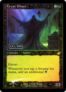 Crypt Ghast (Retro Frame) (Serial Numbered) (RVR-322) [Ravnica Remastered] Foil