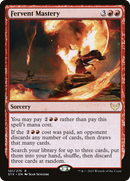 Fervent Mastery (STX-101) [Strixhaven: School of Mages] Foil