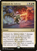Unleash the Inferno (SNC-229) [Streets of New Capenna] Foil