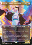 Kykar, Zephyr Awakener (Borderless) (Mana Foil) (FDN-409) [Foundations] Foil