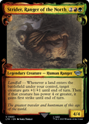 Strider, Ranger of the North (Showcase Scrolls) (LTR-683) [The Lord of the Rings: Tales of Middle-earth] Foil