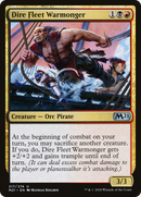 Dire Fleet Warmonger (M21-217) [Core Set 2021]