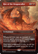 Rite of the Dragoncaller (Borderless) (FDN-331) [Foundations]