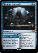 Virtue of Knowledge (PPWOE-076) [Promo Pack: Wilds of Eldraine Promos] Foil