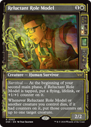 Reluctant Role Model (Showcase) (DSK-303) [Duskmourn: House of Horror]