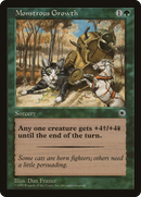 Monstrous Growth (Flavor Text) [Portal]