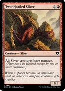 Two-Headed Sliver (CMM-883) [Commander Masters]