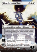 Elspeth, Storm Slayer (Borderless) (TDM-398) [Tarkir: Dragonstorm] Foil