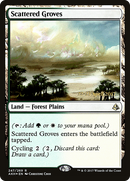 Scattered Groves (PRE-247) [Amonkhet Promos] Foil