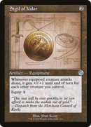 Sigil of Valor (Schematic) (BRR-116) [The Brothers' War Retro Artifacts] Foil