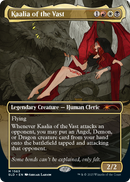 Kaalia of the Vast (SLD-1563) (Borderless) [Secret Lair Drop] Foil