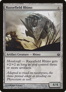 Razorfield Rhino (MBS-127) [Mirrodin Besieged] Foil