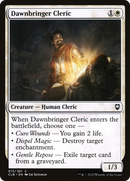 Dawnbringer Cleric (CLB-015) [Commander Legends: Battle for Baldur's Gate] Foil