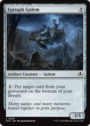 Epitaph Golem (INR-262) [Innistrad Remastered] Foil