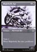 Blightbelly Rat (Showcase) (ONE-289) [Phyrexia: All Will Be One]