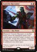 Coercive Recruiter (CMR-169) [Commander Legends] Foil