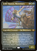 Jedit Ojanen, Mercenary (Foil Etched) (DMC-056) [Dominaria United Commander] Foil