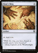 Sisay's Ring (CMR-340) [Commander Legends] Foil